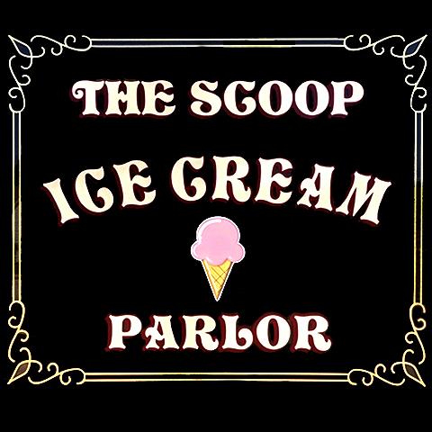 The Scoop Ice Cream Parlor Logo